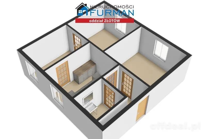maison à vendre à Ciosaniec | 3 pièces | 68 m²