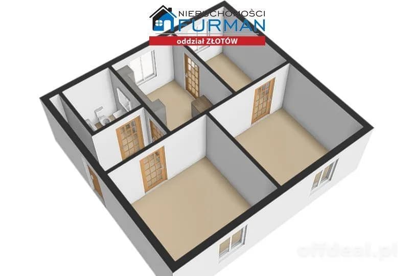 maison à vendre à Ciosaniec | 3 pièces | 68 m²