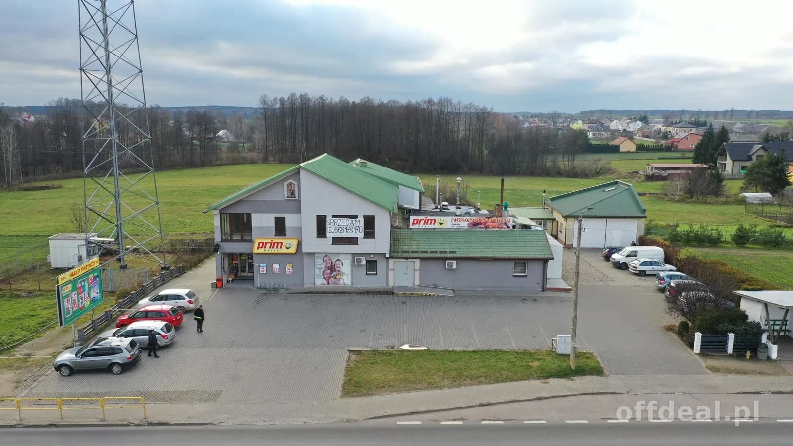 Budynek handlowo-usługowy generujący dochód pasywny