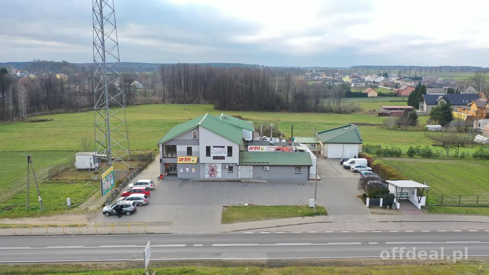 Budynek handlowo-usługowy generujący dochód pasywny