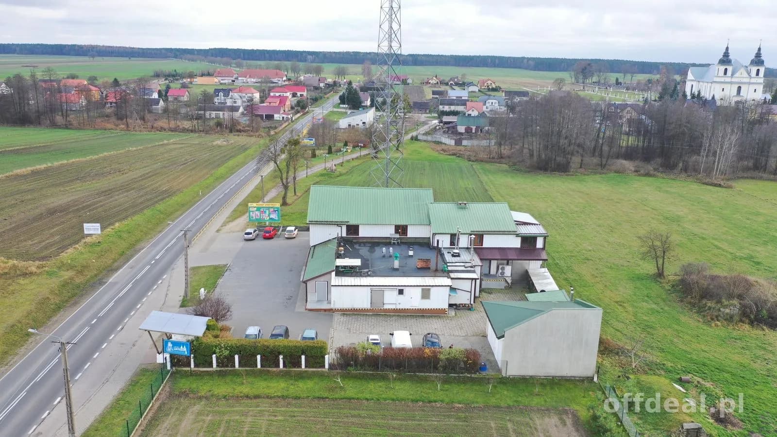 Budynek handlowo-usługowy generujący dochód pasywny