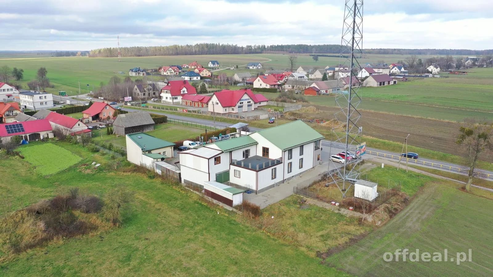 Budynek handlowo-usługowy generujący dochód pasywny