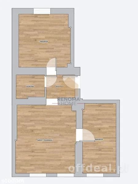 Zdjęcie 8: Mieszkanie, 3 pokoje, 52 m², Jelenia Góra