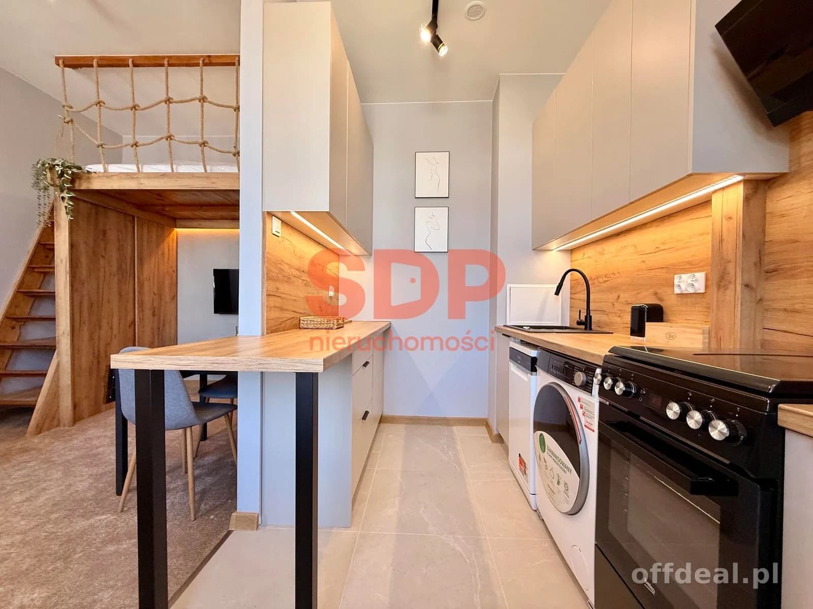 Nowa kawalerka | Antresola | Balkon | 26,7 m2 | Wysoki standard