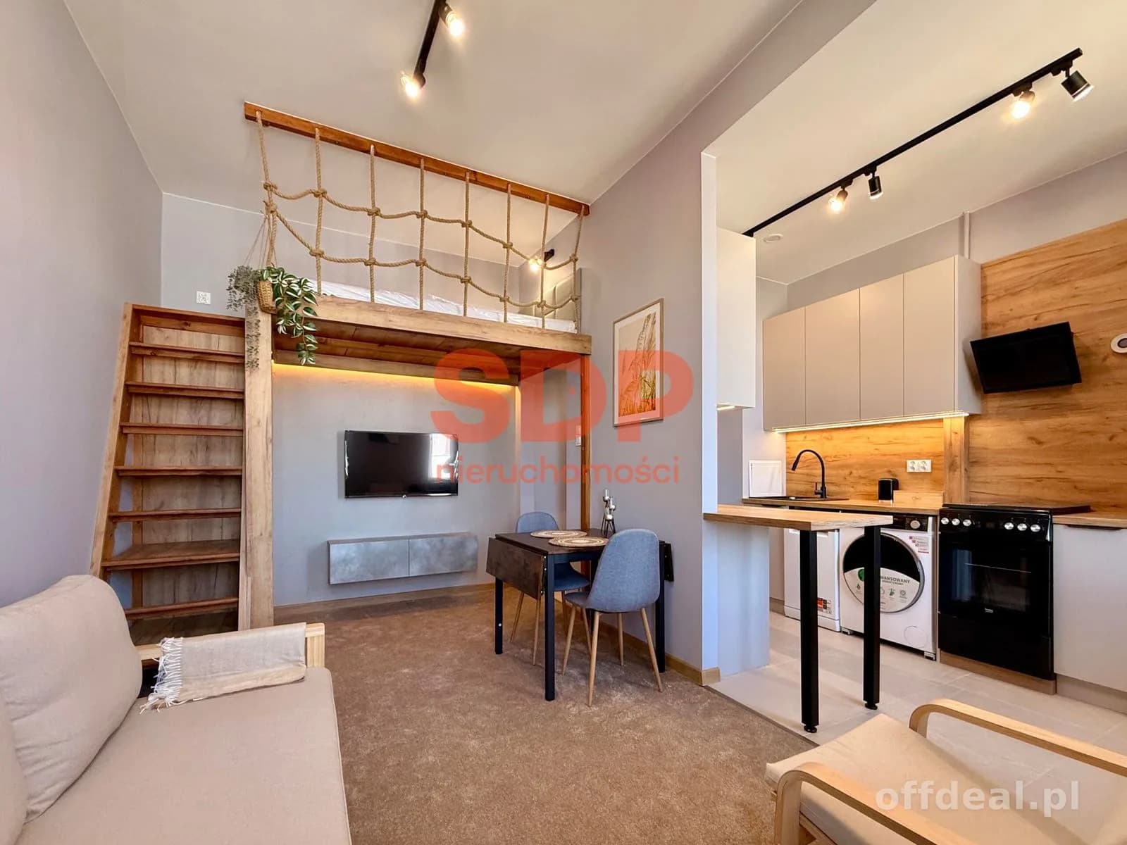 Nowa kawalerka | Antresola | Balkon | 26,7 m2 | Wysoki standard