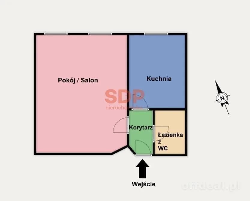 Przytulne mieszkanie w kamienicy | Oddzielna kuchnia | Parter