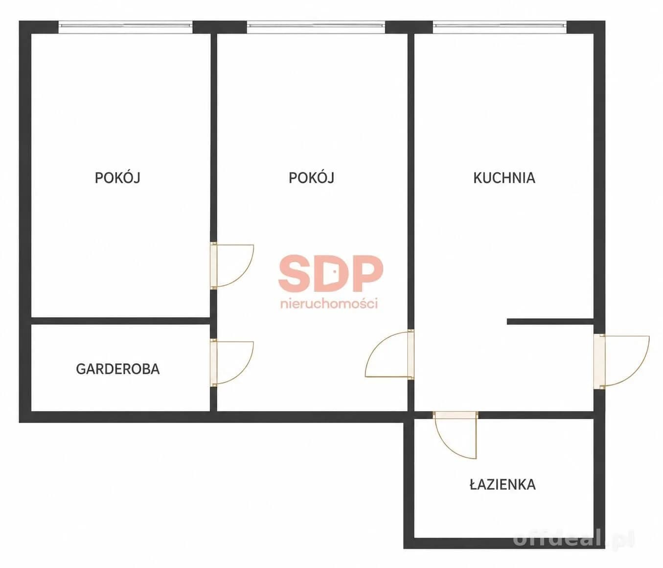 Foto 16: Wohnung, 2 rooms, 48 m², Wrocław
