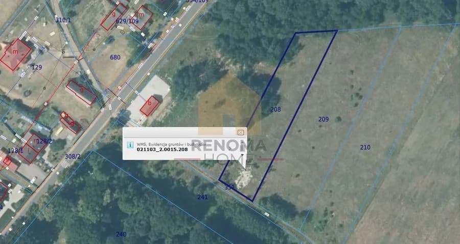 terrain à vendre à Naroczyce | 2 900 m²
