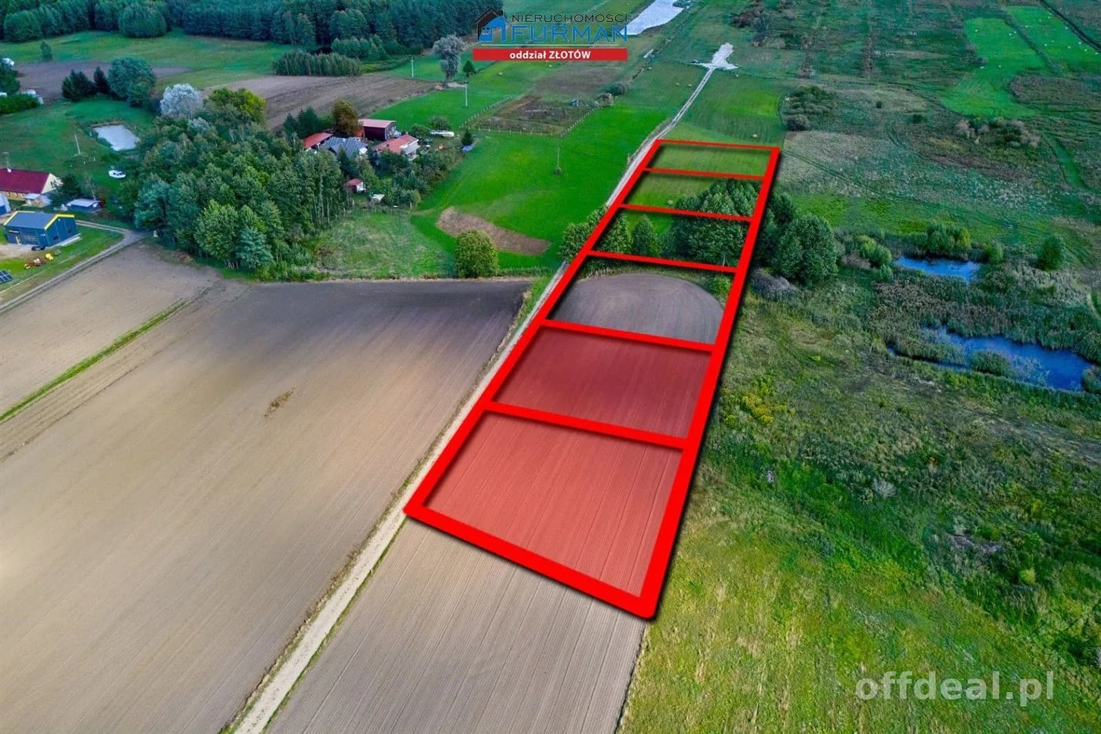 Zdjęcie 4: Działka, 1314 m², Dzierzążenko
