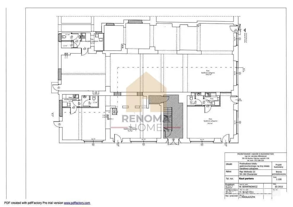 bien commercial à vendre à Chocianów | 3 pièces | 350 m²