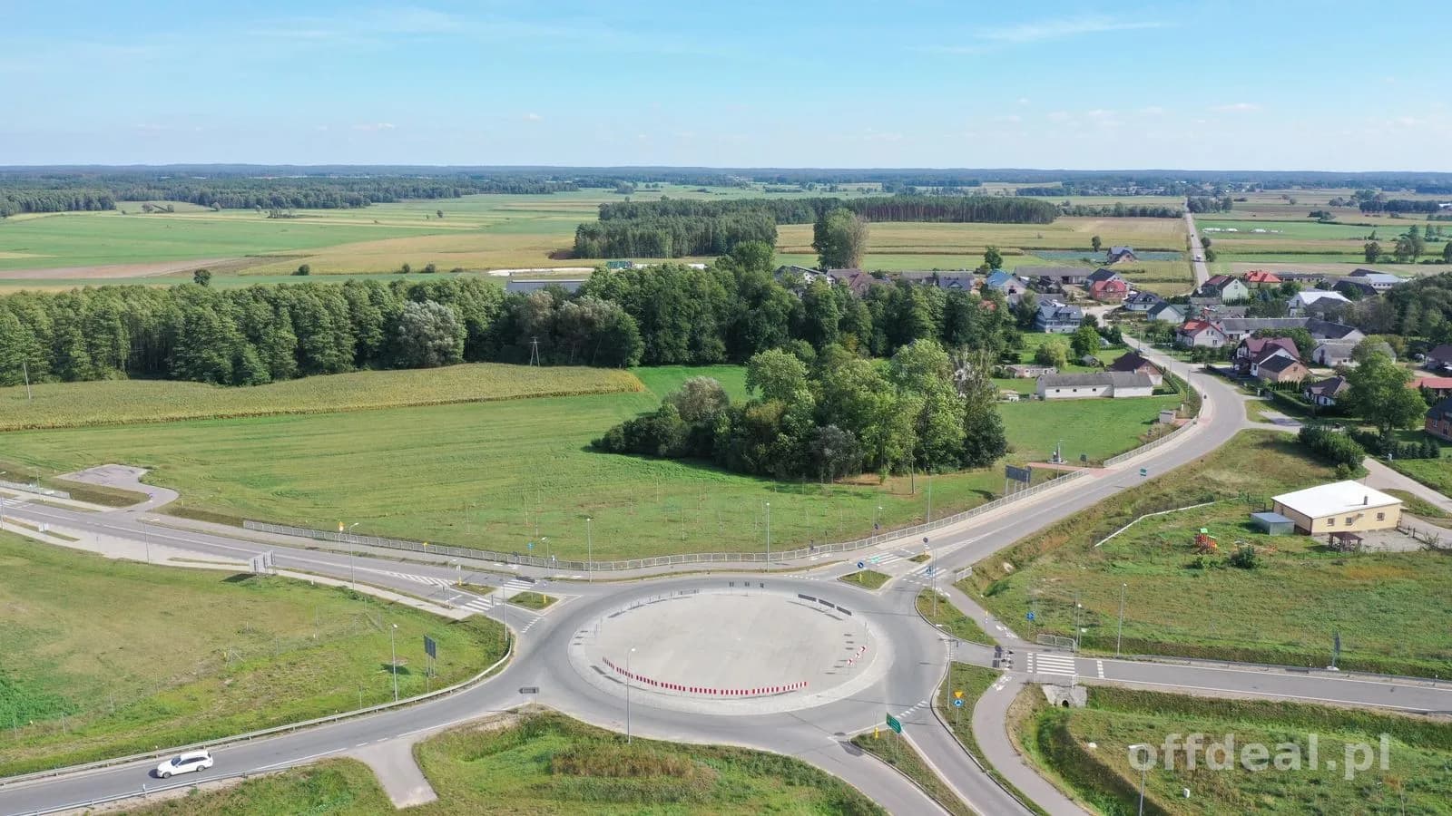 Atrakcyjna działka obok trasy Via Baltica