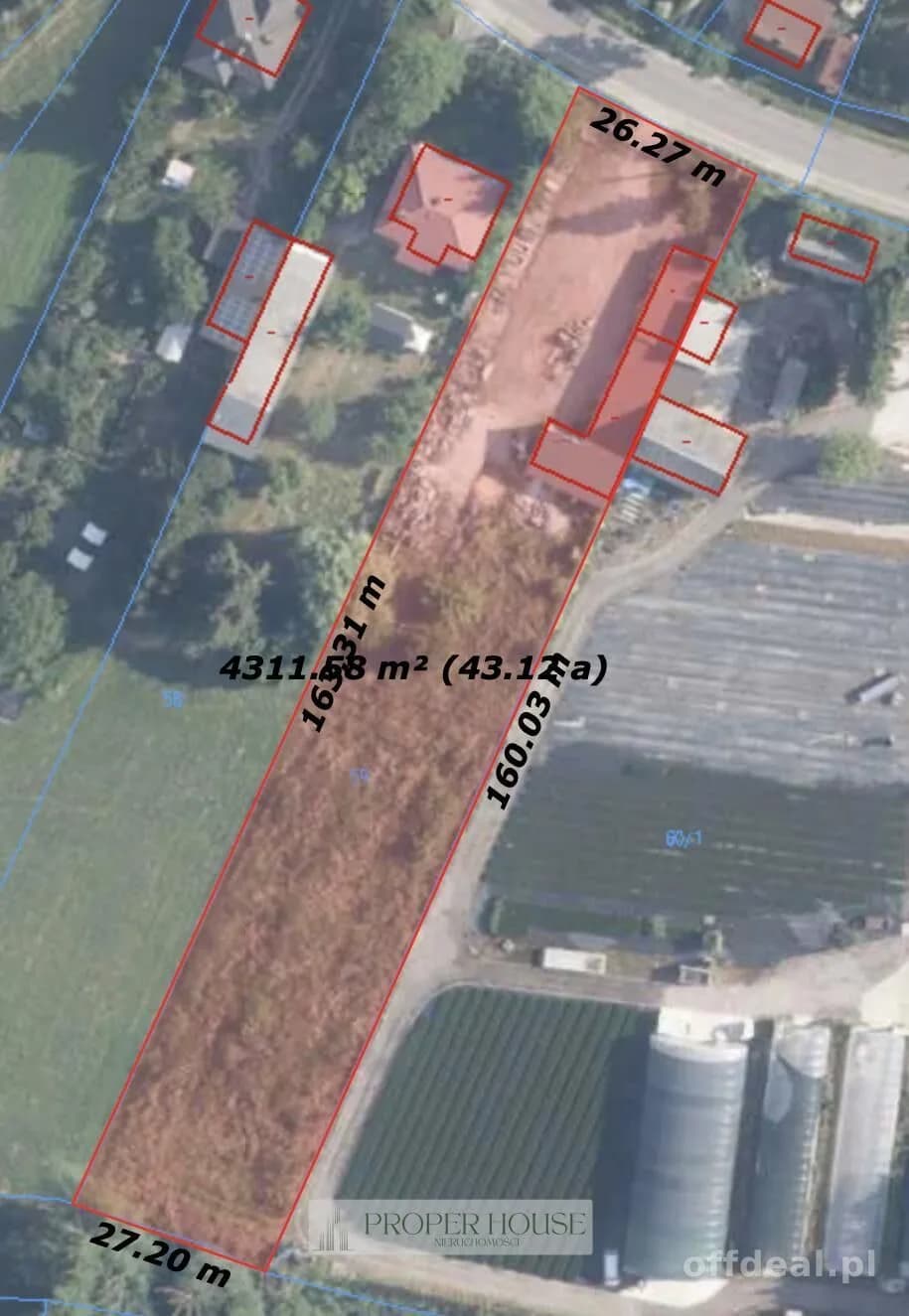 Фото 3: Комерційна нерухомість, 4300 m², Młynki