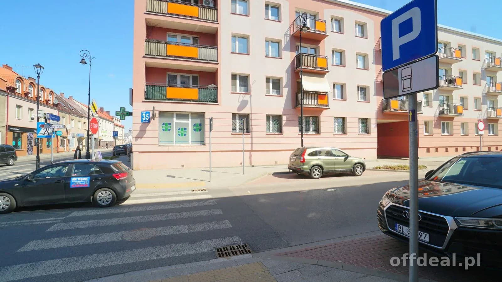 Funkcjonalne mieszkanie na I piętrze w centrum miasta