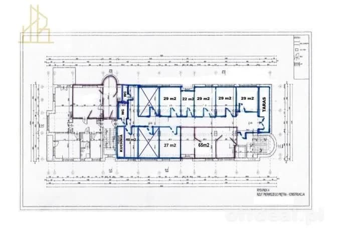 Gewerbeimmobilie zur Miete in Warszawa, Wilanów, Powsinek | 29 m²