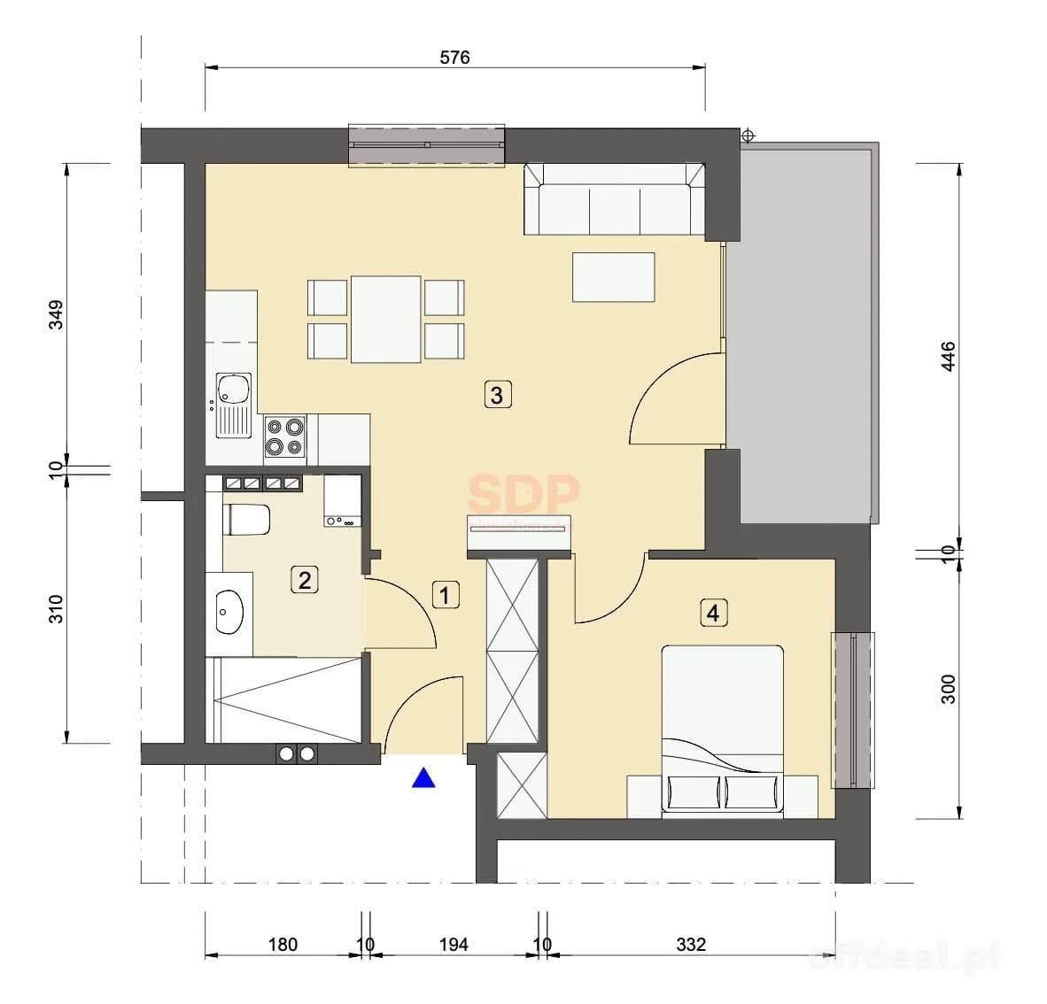 Widokowy apartament w sercu natury | STREFA SPA |
