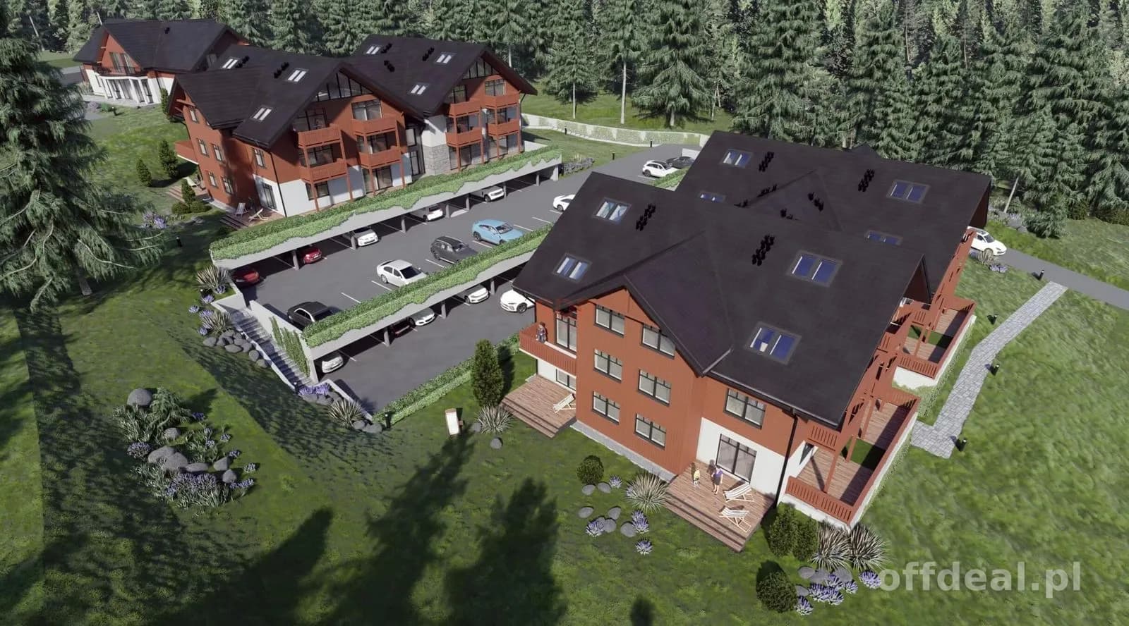 Widokowy apartament w sercu natury | STREFA SPA |