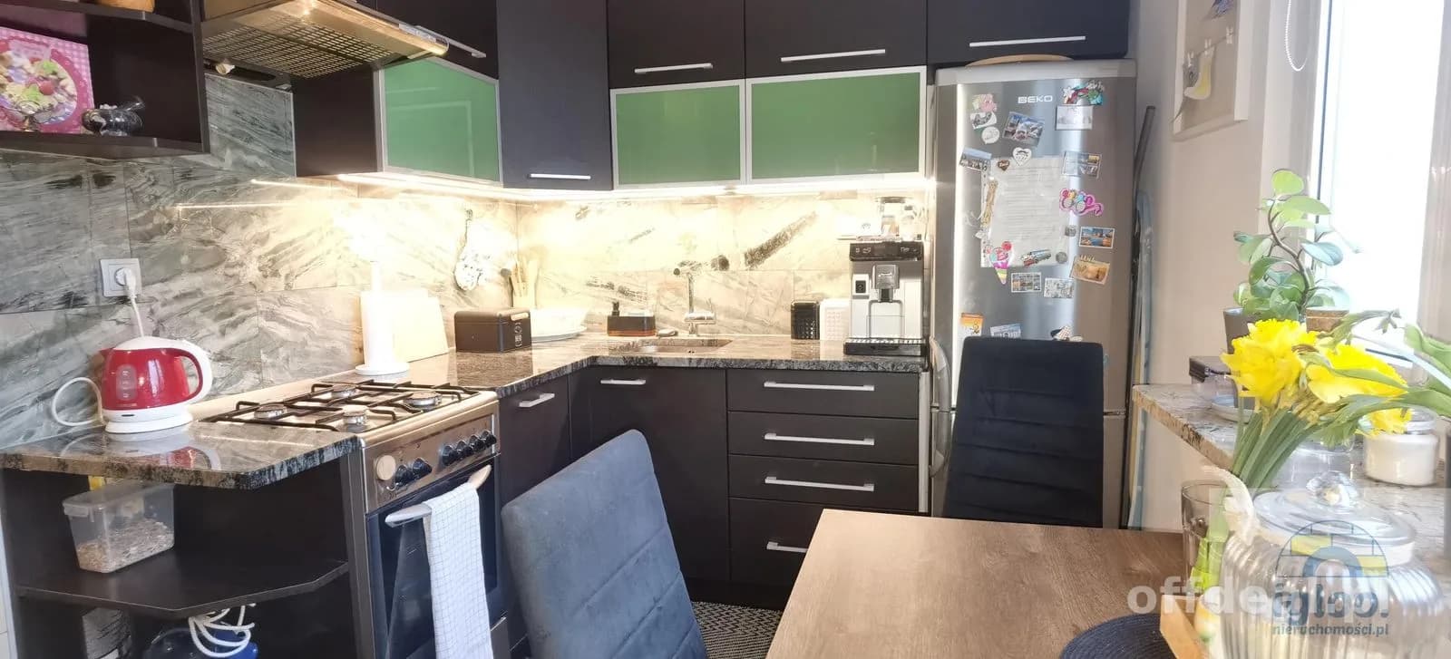 Mieszkanie 50m2 po remoncie -urządzone- Balkon- Bez Gazu- os.Stok