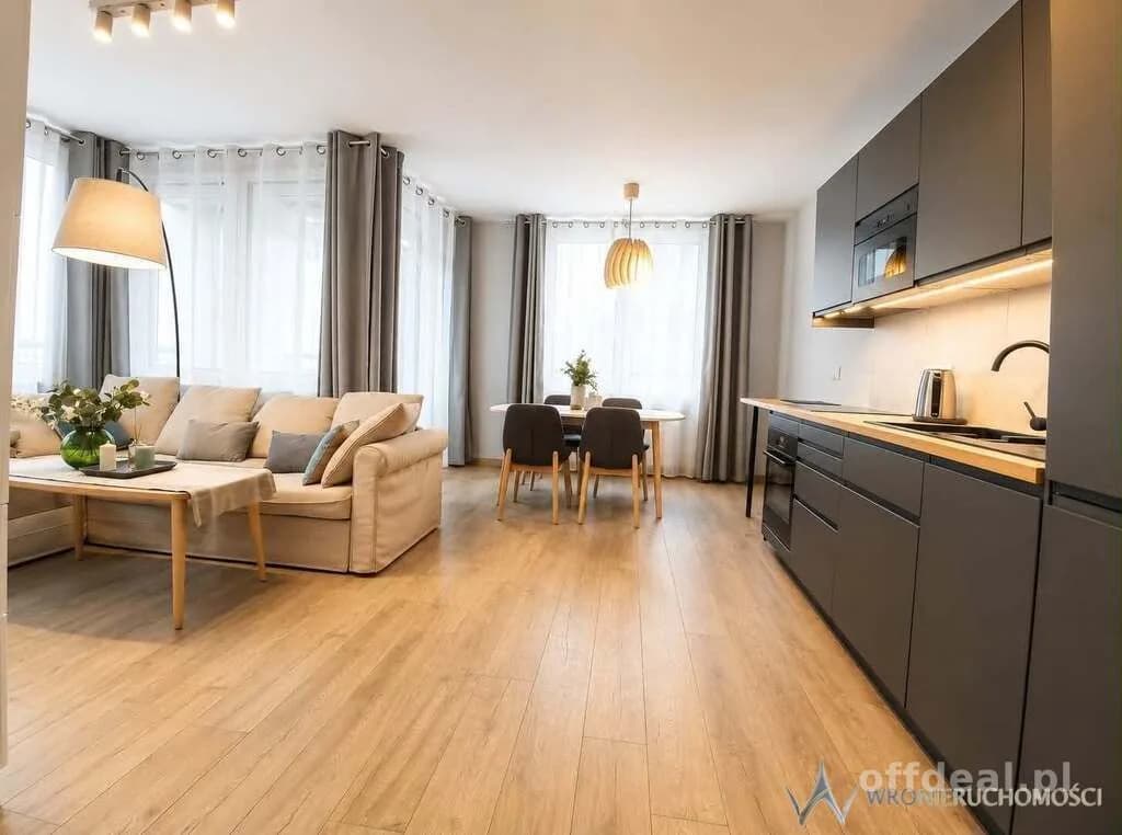 квартира в оренду у Wrocław, Krzyki, Powstańców Śląskich | 3-кімн. | 63 m²