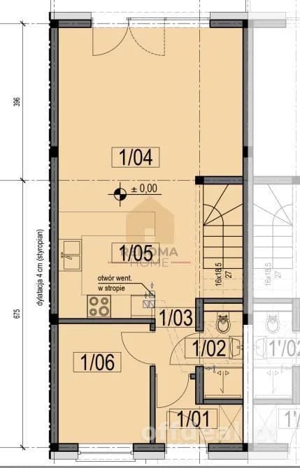 5-Zimmer Haus zum Verkauf in Legnica | 91,22 m²