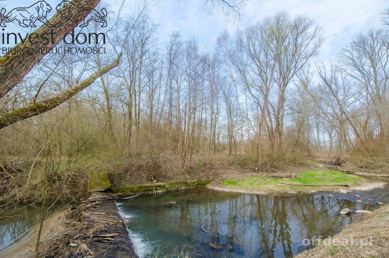 Dom z działką przy rzece Libusza 78 m² cisza, prywatność, spokojna okolica i blisko natury