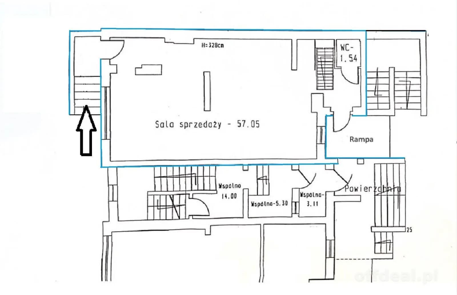 Gewerbeimmobilie zum Verkauf in Kołobrzeg, Starówka | 58,59 m²