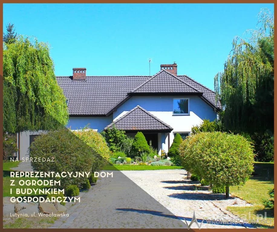 biznes + dom | 15 min od Wrocławia | Lutynia