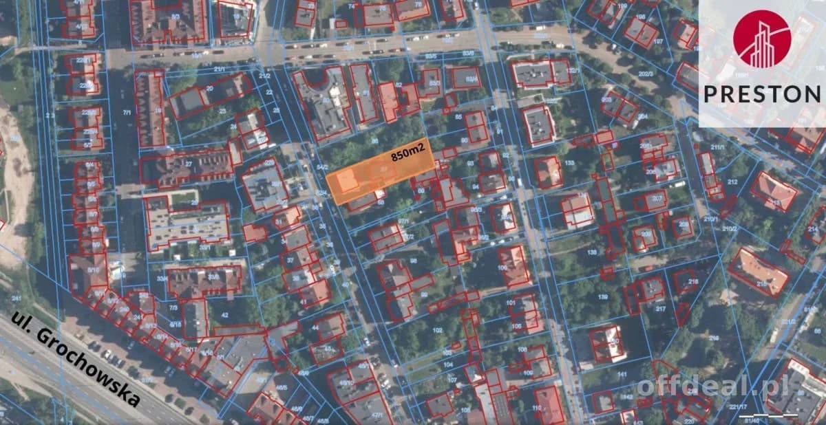 Zdjęcie 1: Działka, 850 m², Warszawa