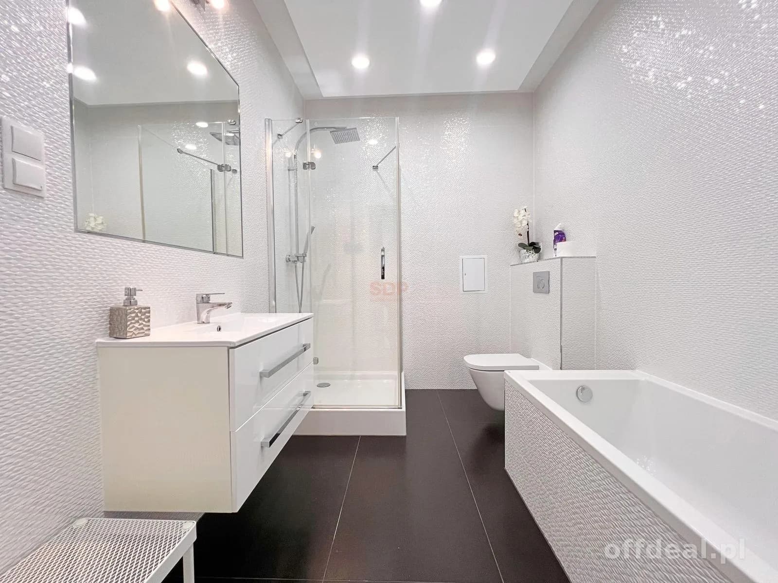 Apartament Ogrody Hallera 3-pok rozkład klimatyzacja