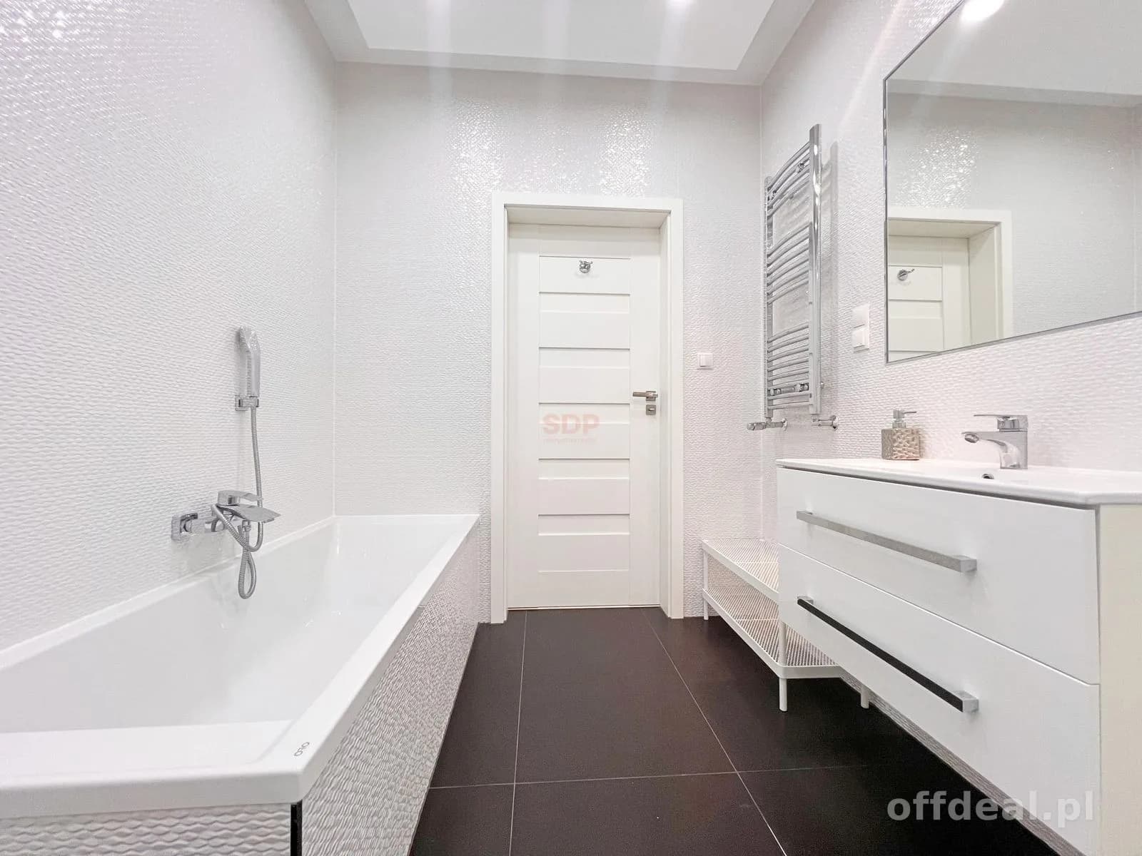 Apartament Ogrody Hallera 3-pok rozkład klimatyzacja