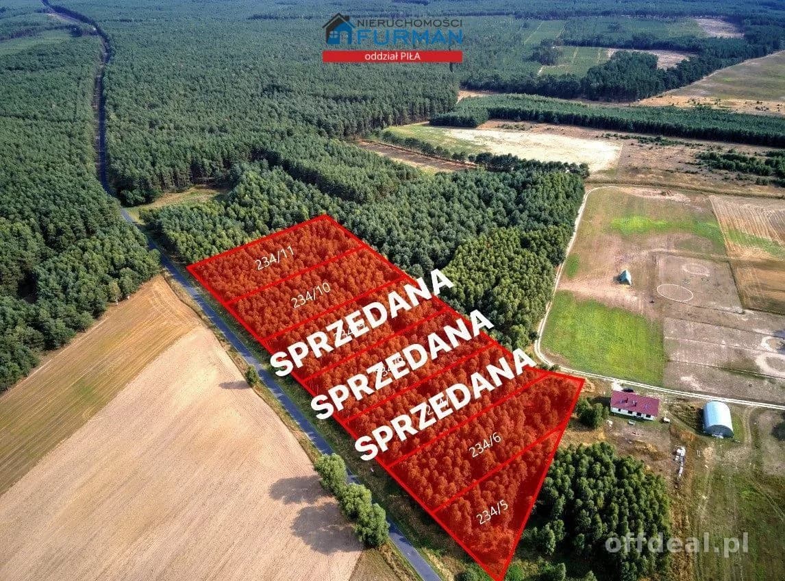 terrain à vendre à Łomnica | 3 139 m²