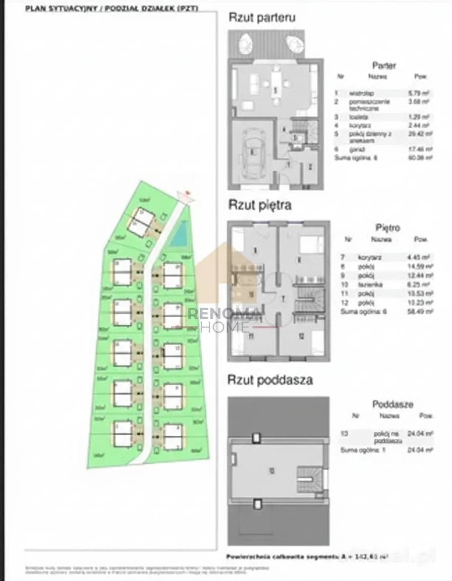 5-Zimmer Haus zum Verkauf in Wilkowice | 142,61 m²