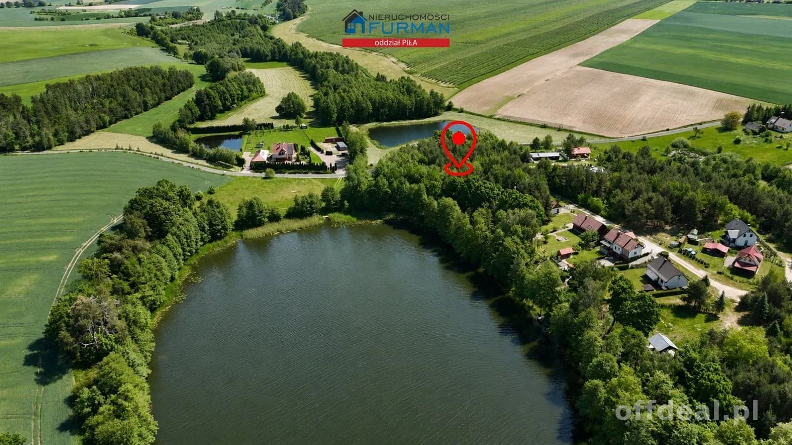 Jezioro Głubczyn D. | 2 działki rekreacyjne z MPZP