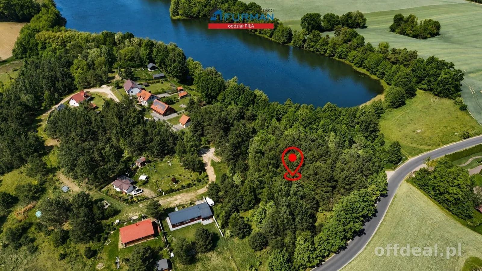 Jezioro Głubczyn D. | 2 działki rekreacyjne z MPZP