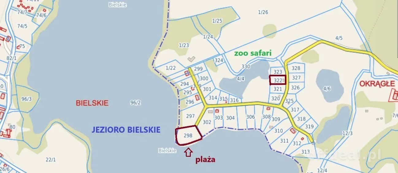 Nowoczesny dom do własnej aranżacji z widokiem na Jezioro Bielskie