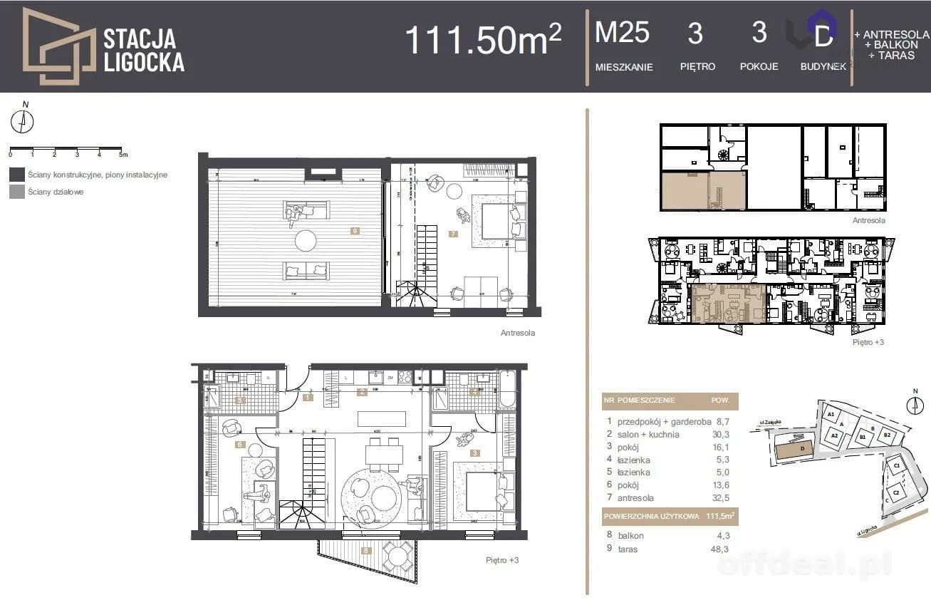 NOWE MIESZKANIA 2 POKOJE. BALKON, TARAS 48,3m2
