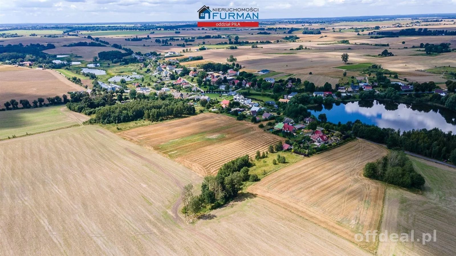 Działka 3600m w Dobinie, blisko jeziora