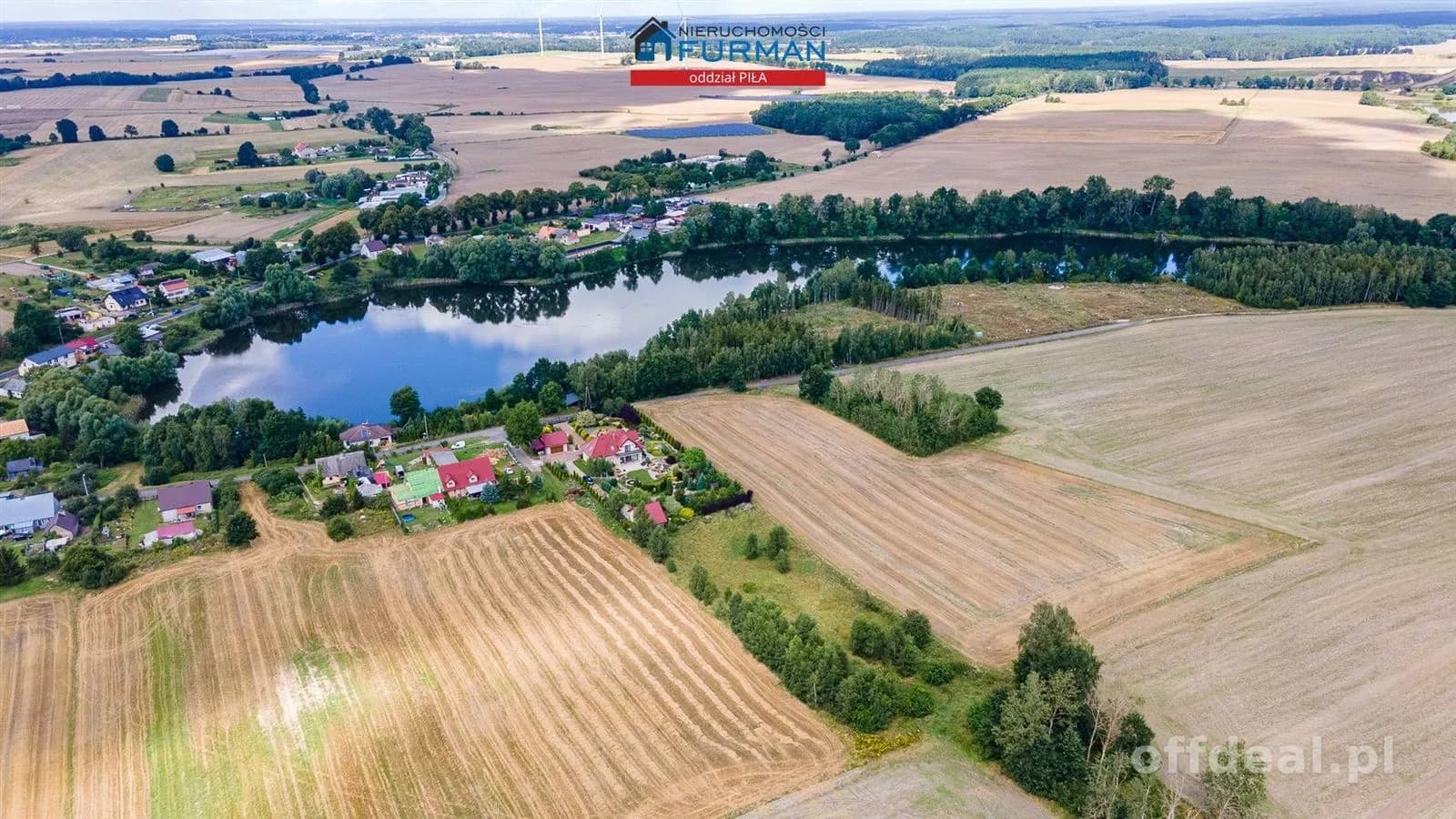 Działka 3600m w Dobinie, blisko jeziora