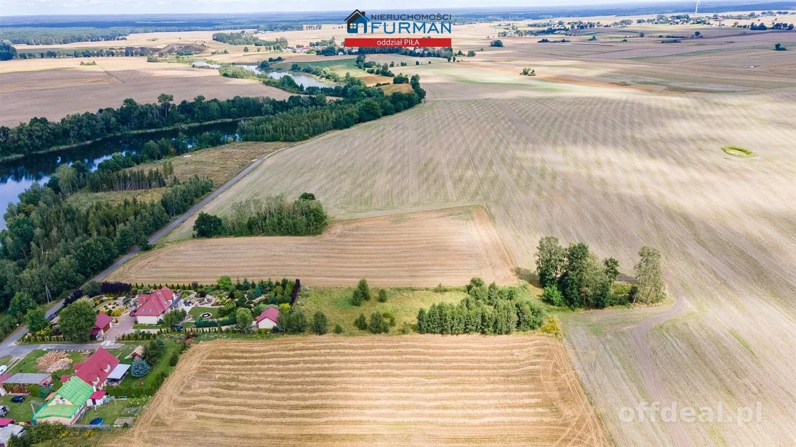 Działka 3600m w Dobinie, blisko jeziora