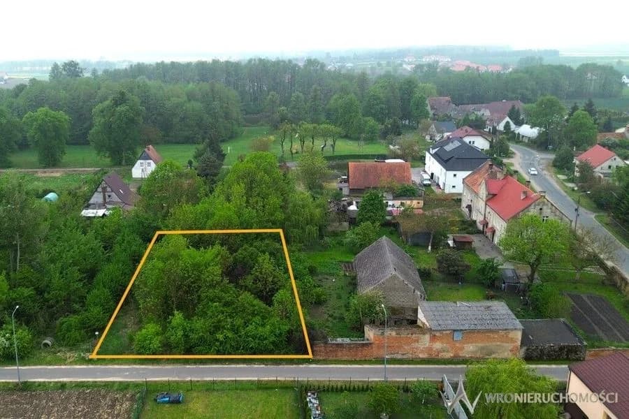 Atrakcyjna działka budowlana 1250 m² – Poniatowice