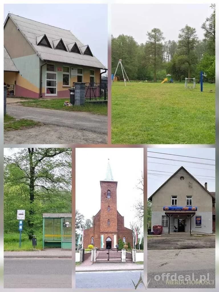 Poniatowice 1250 m² - Przy drodze asfaltowej