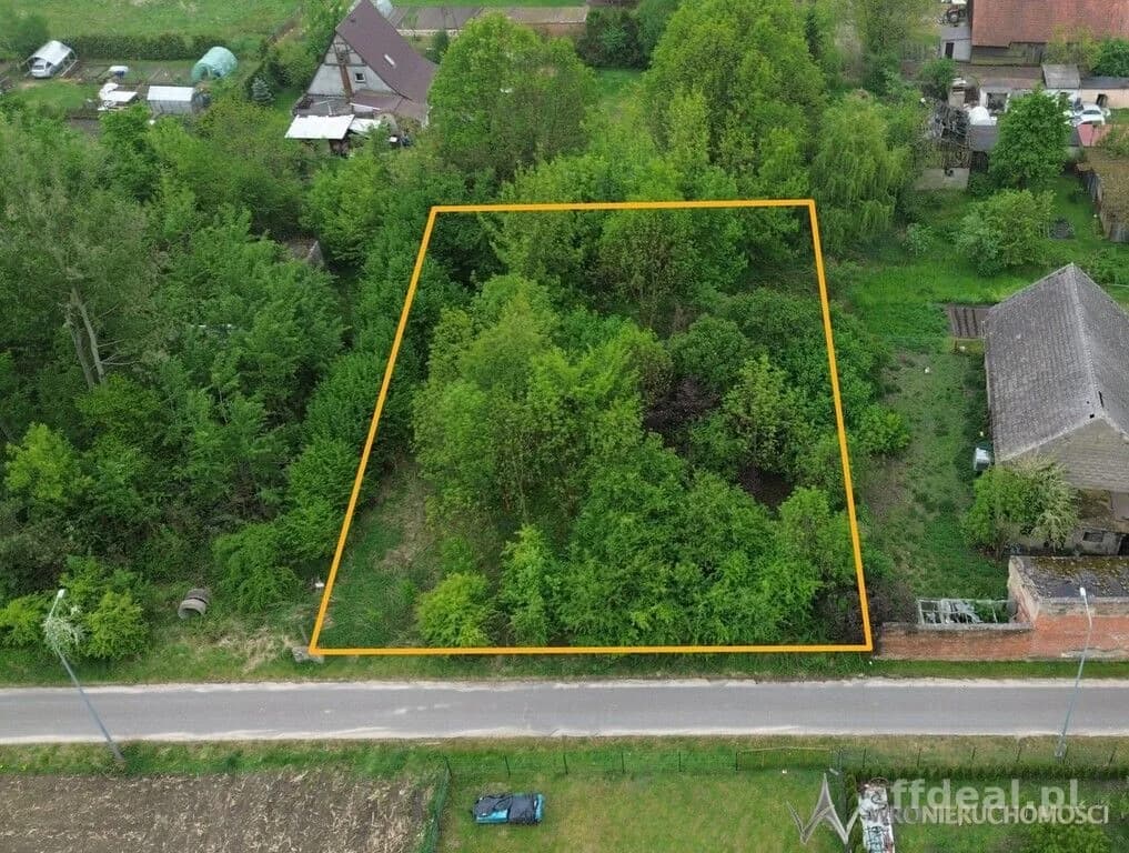 Atrakcyjna działka budowlana 1250 m² – Poniatowice