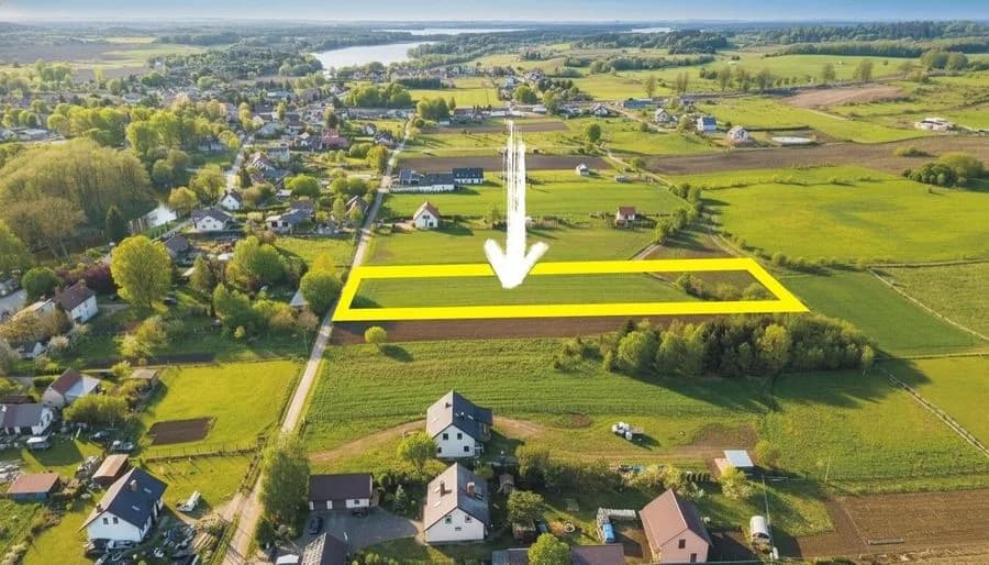 plot for sale in Ełk, Straduny | 4,500 m²