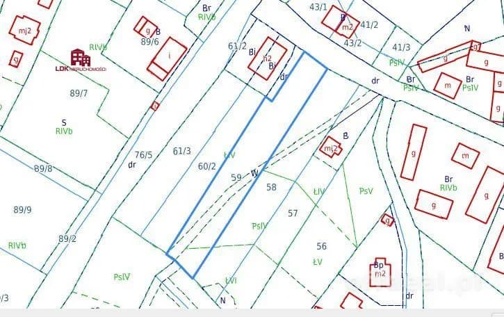 plot for sale in Sopieszyno | 2,000 m²
