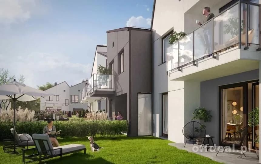 Domy w Zabudowie Szeregowej – Słomin, ul. Biedronki