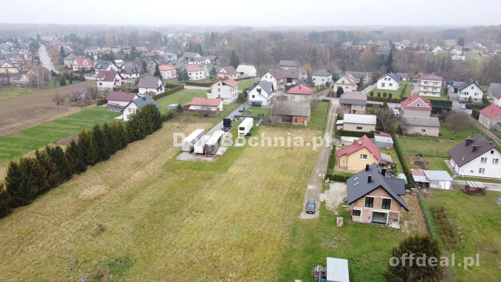 Maszkienice koło Brzeska 21 ar w 2ga linia media