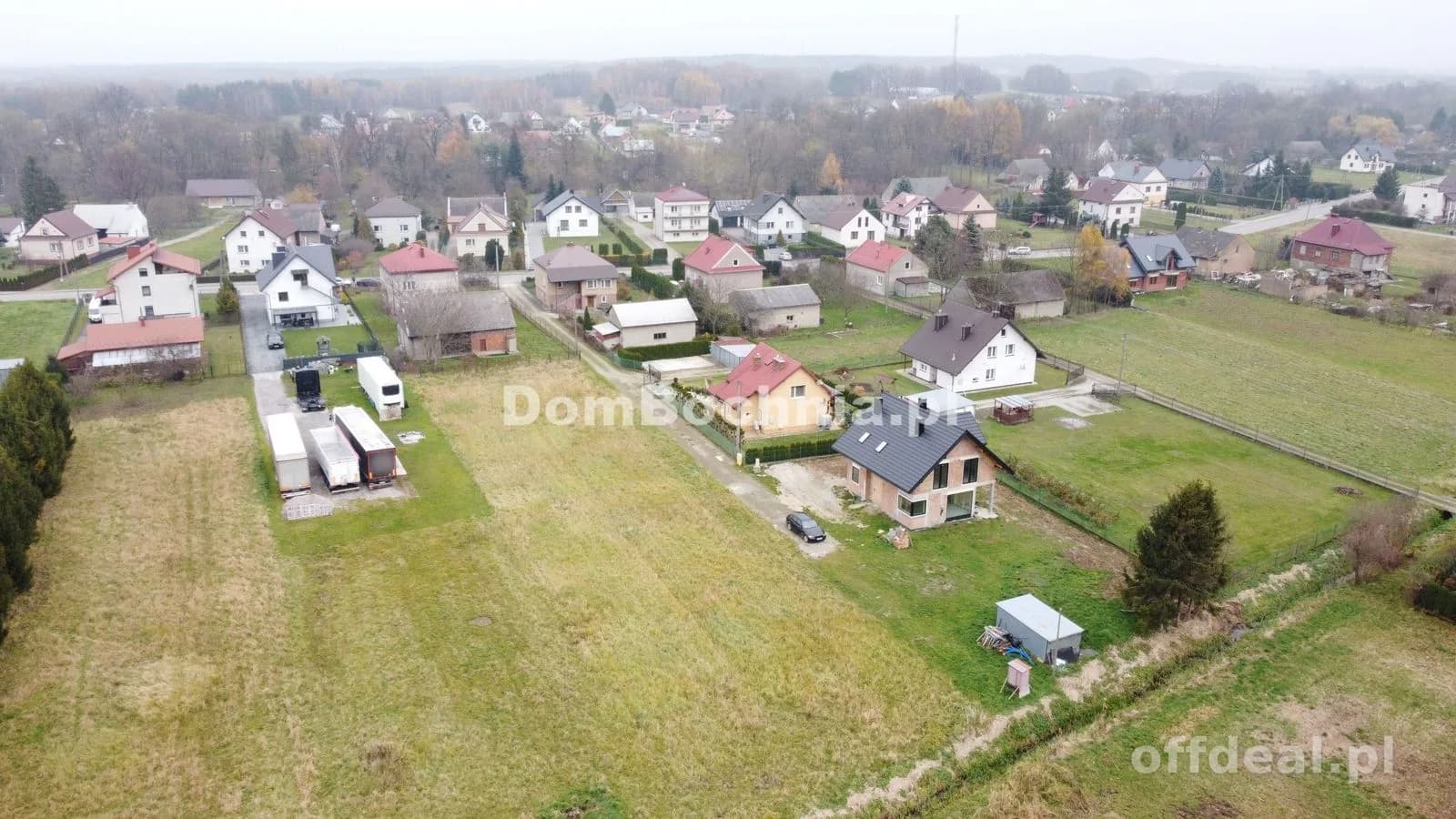 Maszkienice koło Brzeska 21 ar w 2ga linia media