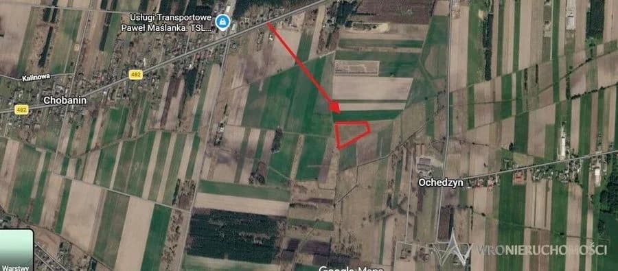 plot for sale in Nowy Ochędzyn