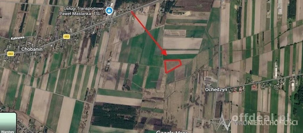 Grunt przemysłowy SP 1,46 ha | S8 | Wieruszów
