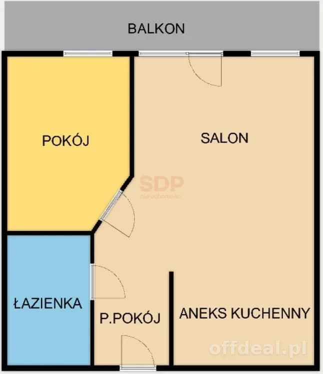 2-Zimmer Wohnung zum Verkauf in Wrocław, Fabryczna, Muchobór Wielki | 50 m²