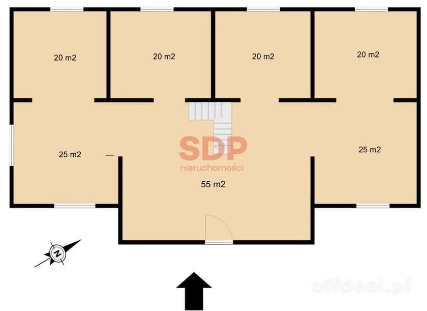 Duży dom do wykończenia / pensjonat / 10 pokoi / działka 15,5 ar